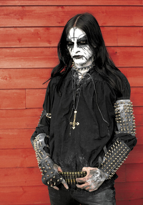 Peter Beste, King ov Hell of Gorgoroth, Bergen, 2002, aus der Serie 