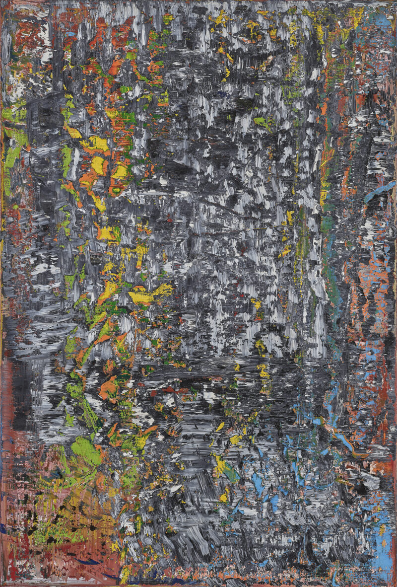 Gerhard Richter, Skizze zu 'Parkstück', 1971