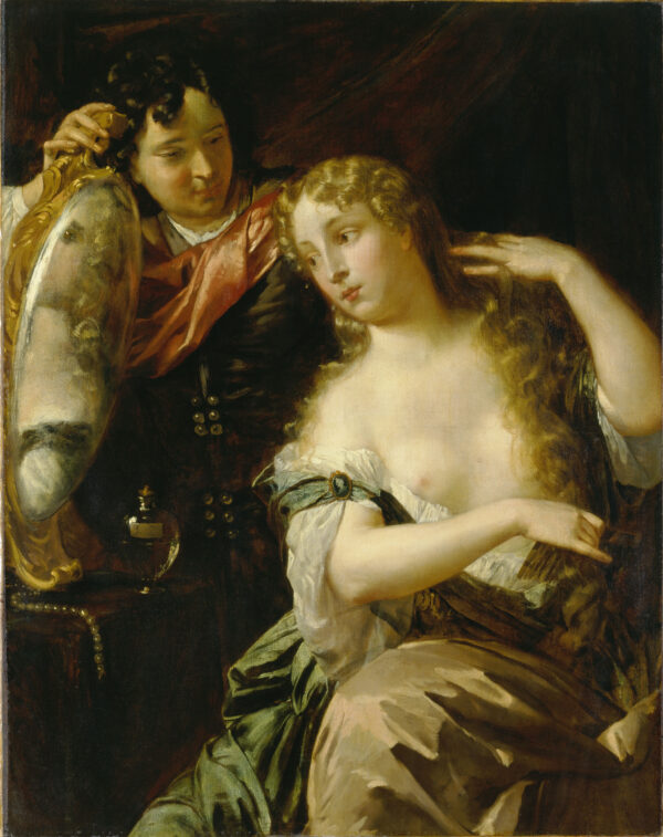 Victor Honoré Janssens (1658 – 1736), Sich kämmende Frau – Toilette der Venus, 1673-1736, Öl auf Leinwand, 110,5 × 88 cmFoto: © Kunstpalast - Horst Kolberg – ARTOTHEK