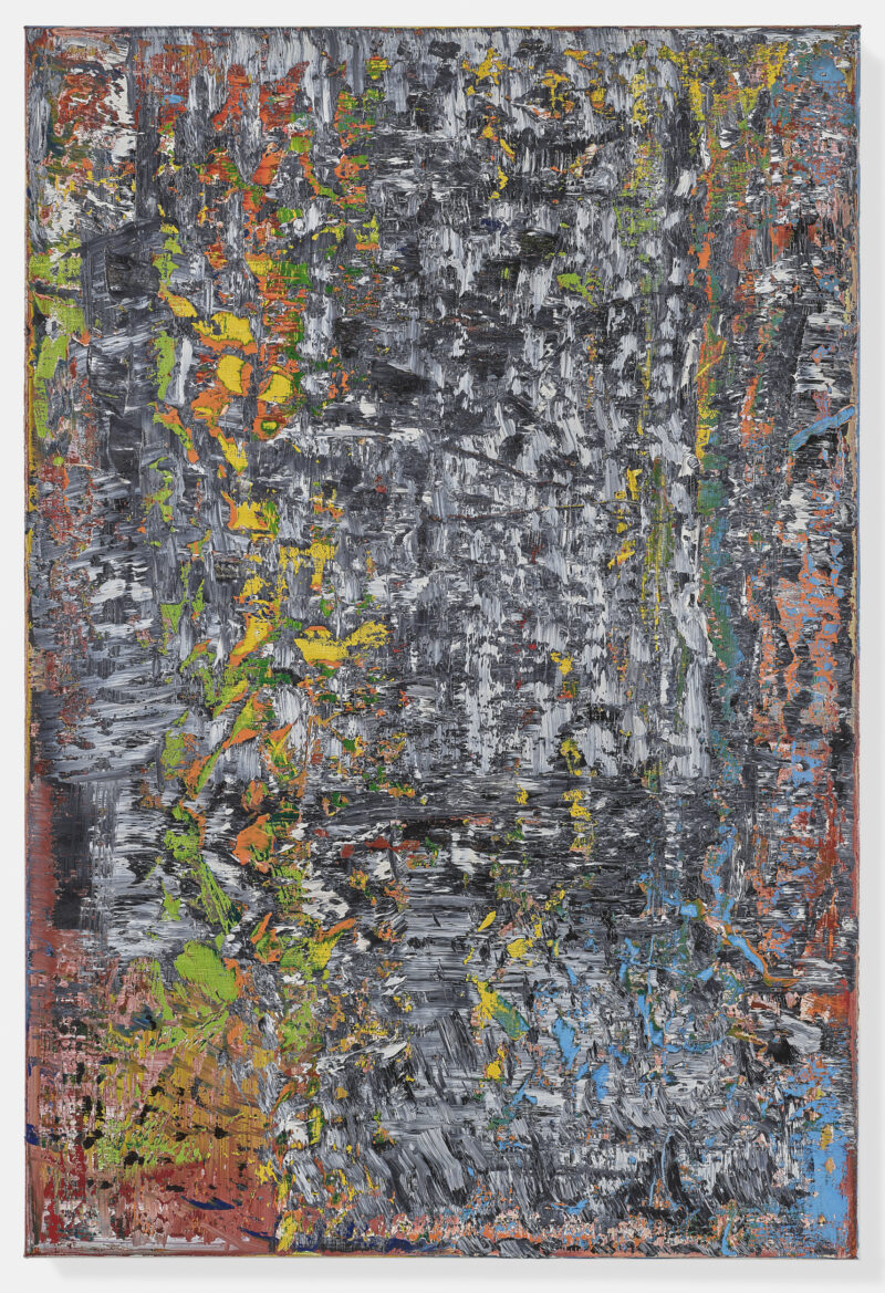 Gerhard Richter, Abstraktes Bild, 2017, Öl auf Leinwand, 155 x 150 cm, Olbricht Collection (c) Gerhard Richter 2024 (0064)