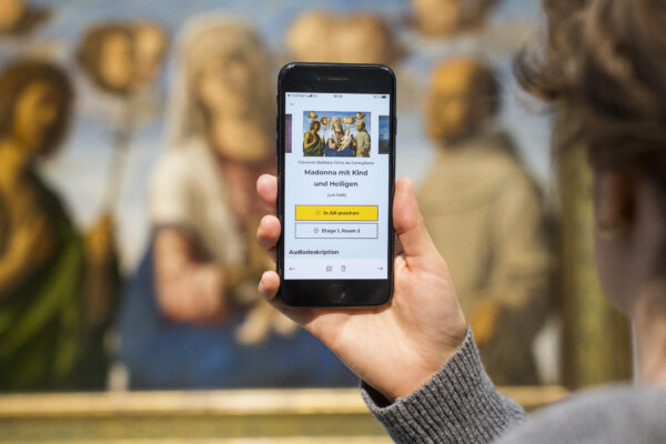 Die Kunstpalast-App, Foto: Anne Orthen