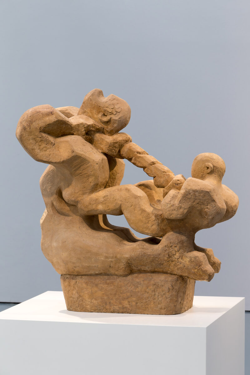 Jacques Lipchitz, David und Goliath, 1933 © The Jacques and Yulla Lipchitz Foundation, Foto: Kunstpalast - LVR-ZMB - Stefan Arendt